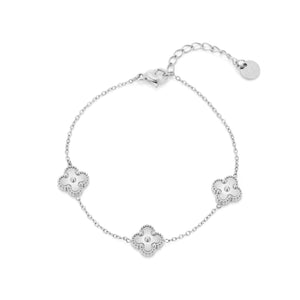 Klaver vier lux zilver