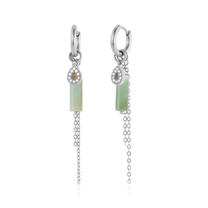 Oorbellen starlight zilver