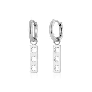 Oorbellen XXX zilver