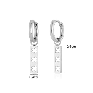 Oorbellen XXX zilver