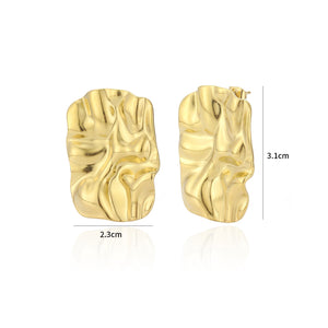 Oorstekers gevormde rechthoek