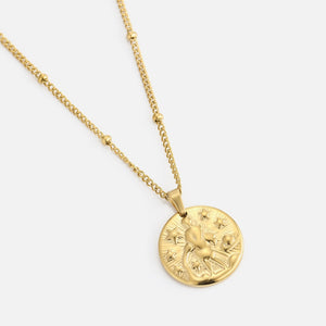 Sterrenbeeld ketting goud