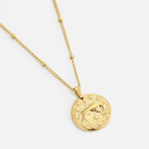 Sterrenbeeld ketting goud