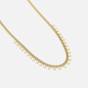Sterretjes ketting goud