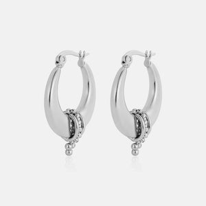 Zen Bali hoops zilver