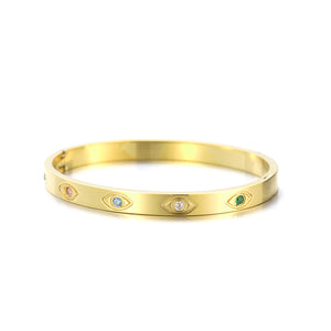 Bangle eye goud