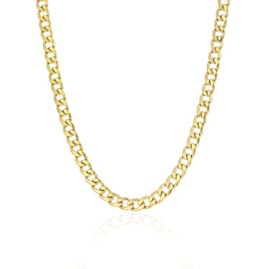 Basic schakelketting 6mm goud