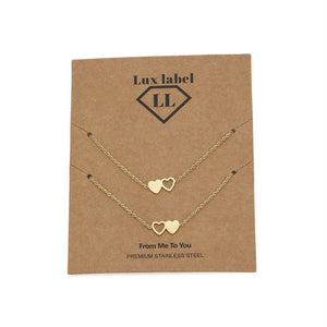 Set armbanden altijd verbonden goud